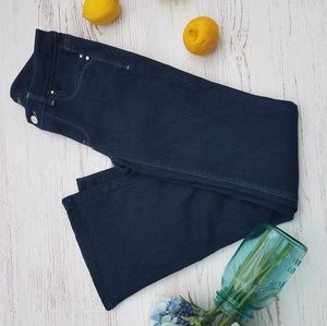 White House Black Market  Flare leg denim jeans